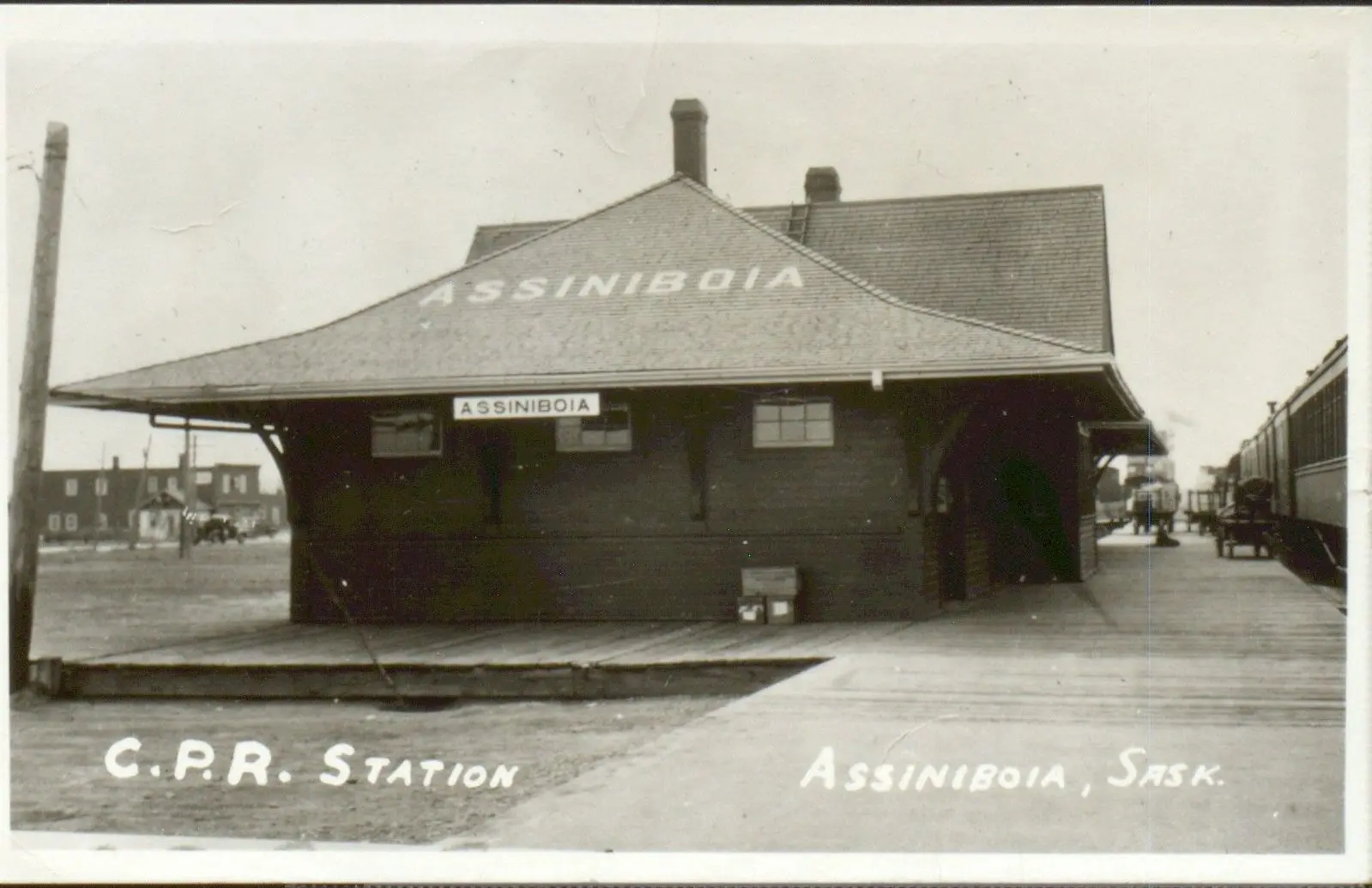 C.P.R. Station, Assiniboia