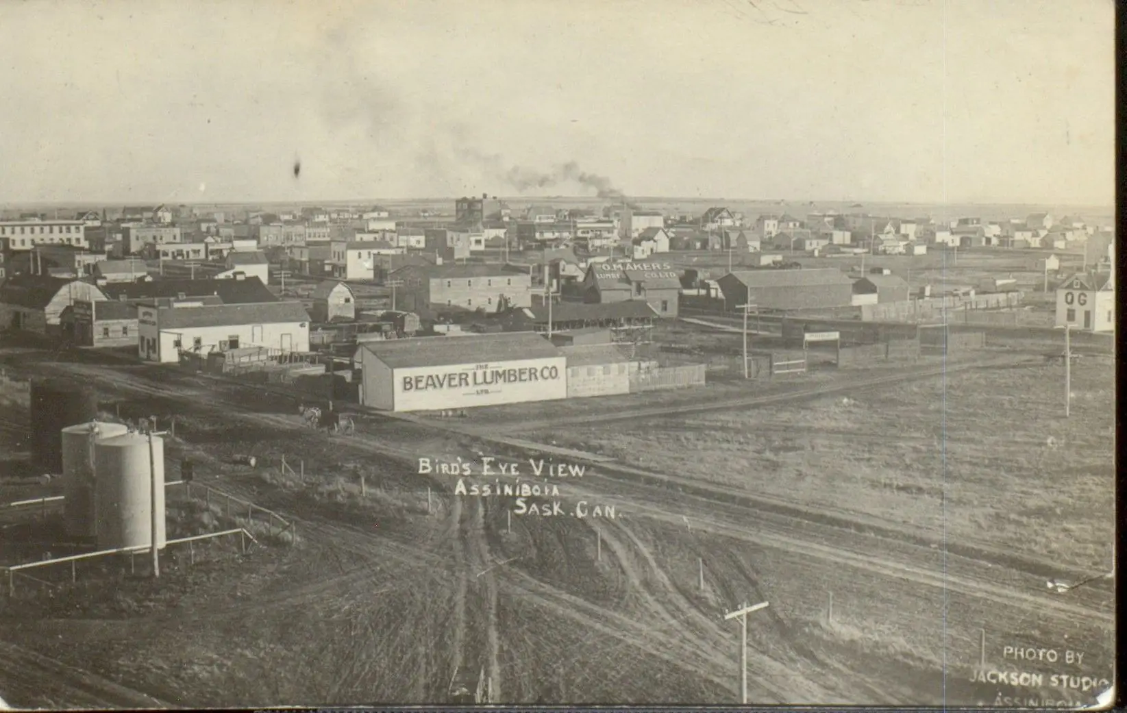 Bird's eye view of Assiniboia